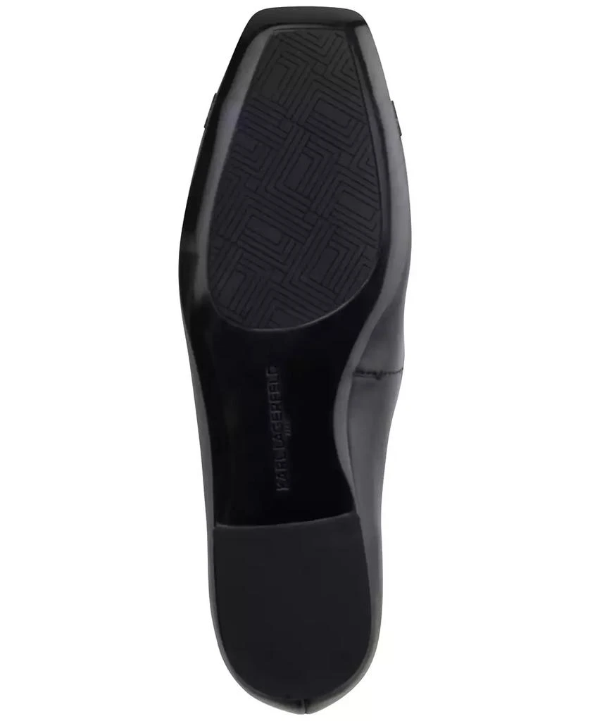 Karl Lagerfeld Paris Women's Zayne Square-Toe Ballet Flats 5