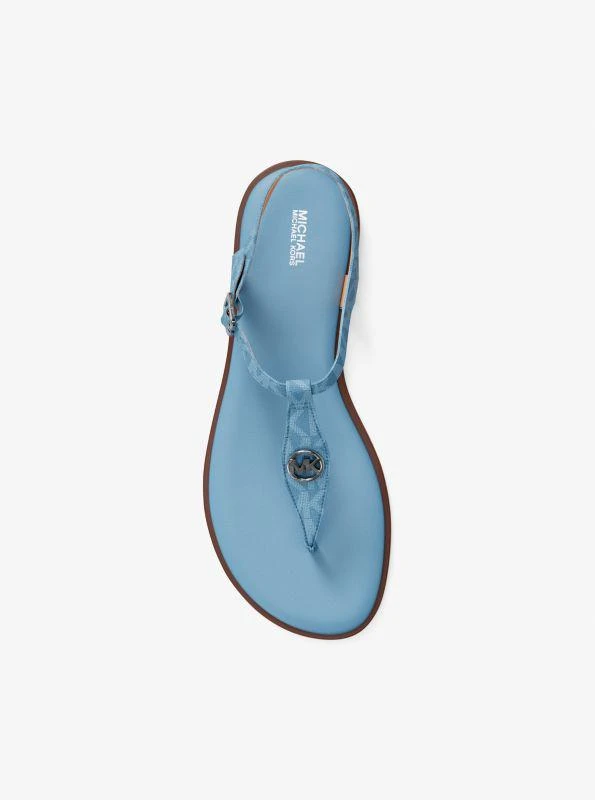 Michael Kors Mallory Signature Logo T-Strap Sandal 4