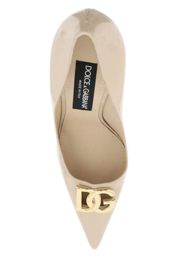 Dolce 
Gabbana Dolce 
Gabbana Stiletto Heel Logo Lettering Pumps 4
