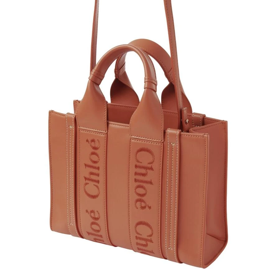 Chloé Small Woody Logo Tote Bag 3