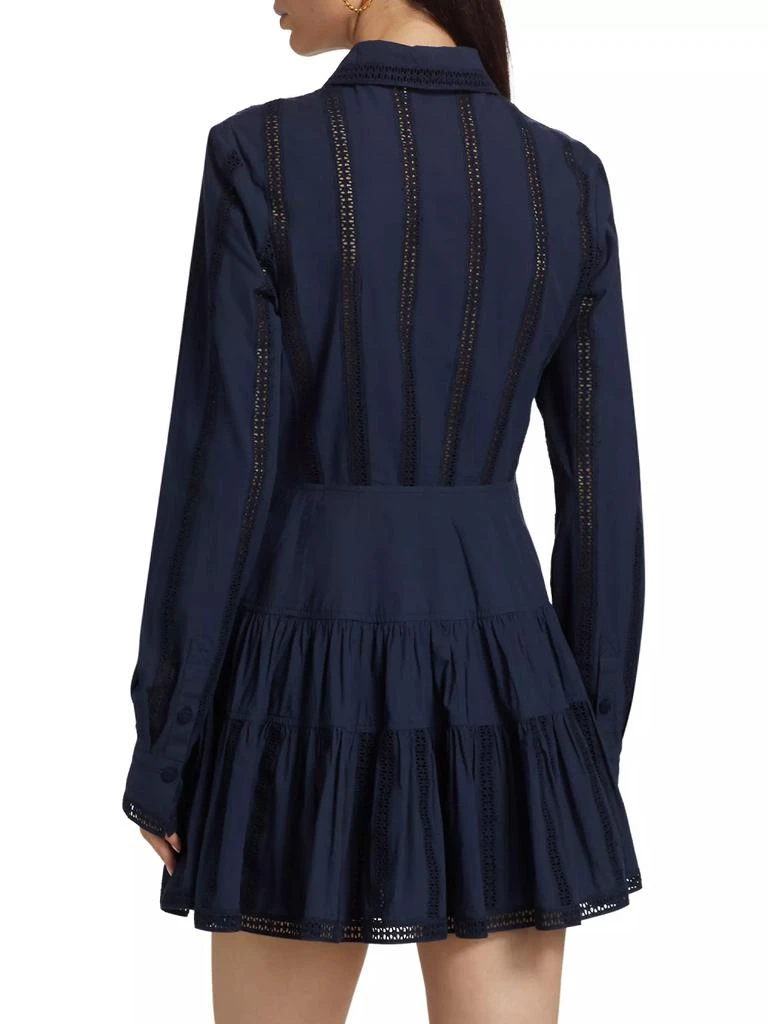 Ulla Johnson Camille Poplin Lace Shirtdress 5