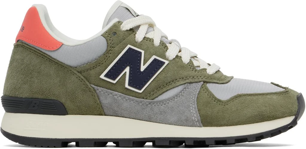 New Balance Khaki & Gray U475 Sneakers 1