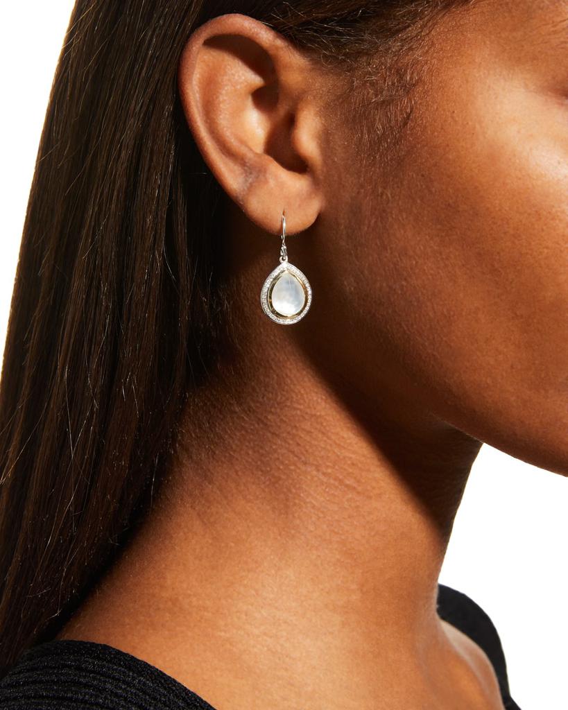 Ippolita Teardrop Earrings in Chimera with Diamonds
