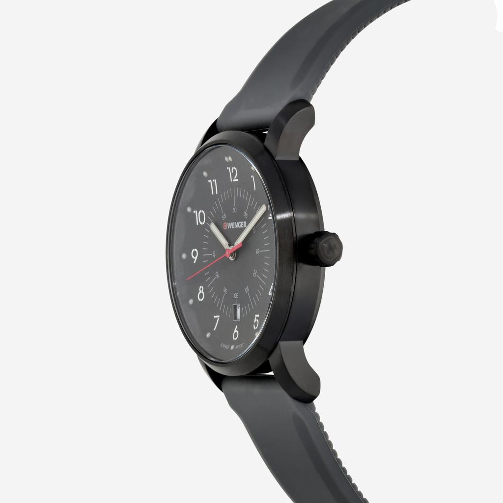 Wenger Swiss Army Men's 01.1641.120 Avenue Gray Dial Watch 42 mm