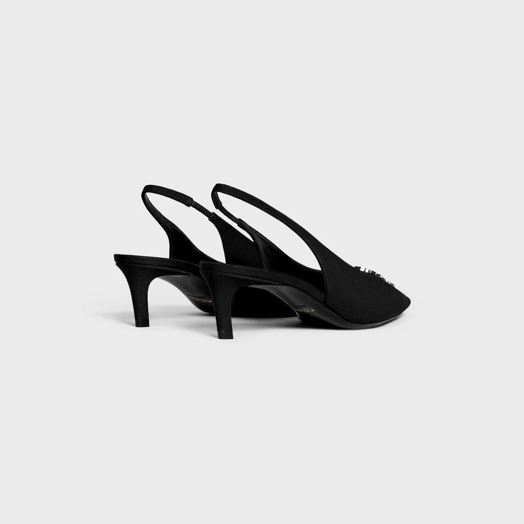 Celine CELINE ALMA TRIOMPHE OTTOMAN PUMPS 3