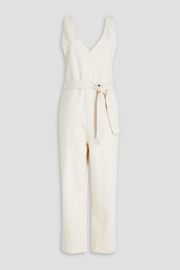 Alex Mill Belted denim jumpsuit 1