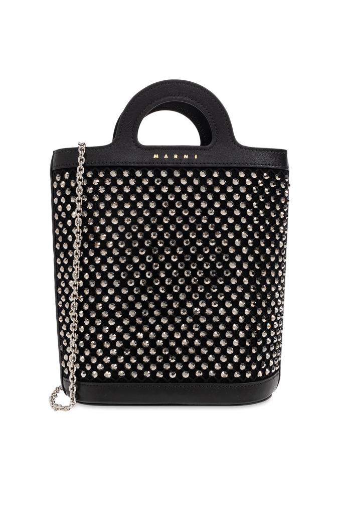 トートバッグ MARNI Museo Nano Shopper Bag - Marni - Leather - Black MUSEO nano bag in black leather | Marni