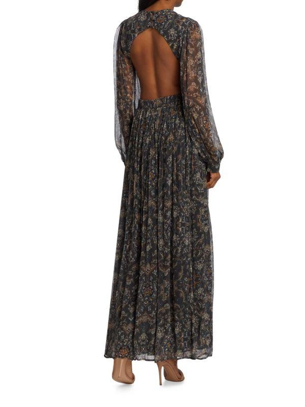Hannah Artwear Rio Cutout Chiffon Maxi Dress 2