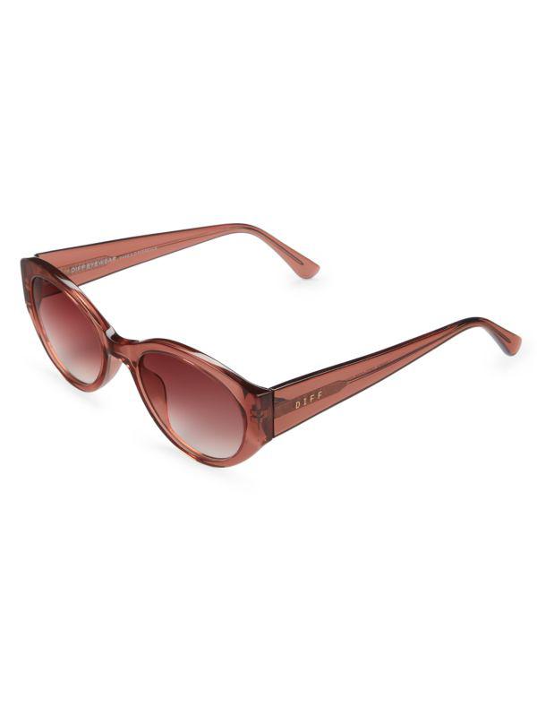 DIFF Eyewear Linnea 54MM Oval Sunglasses