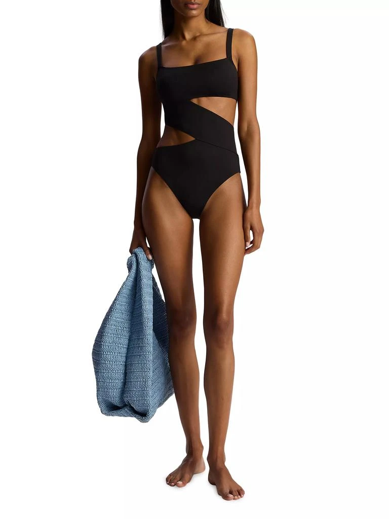 A.L.C. Mia Cut-Out One-Piece Swimsuit 2