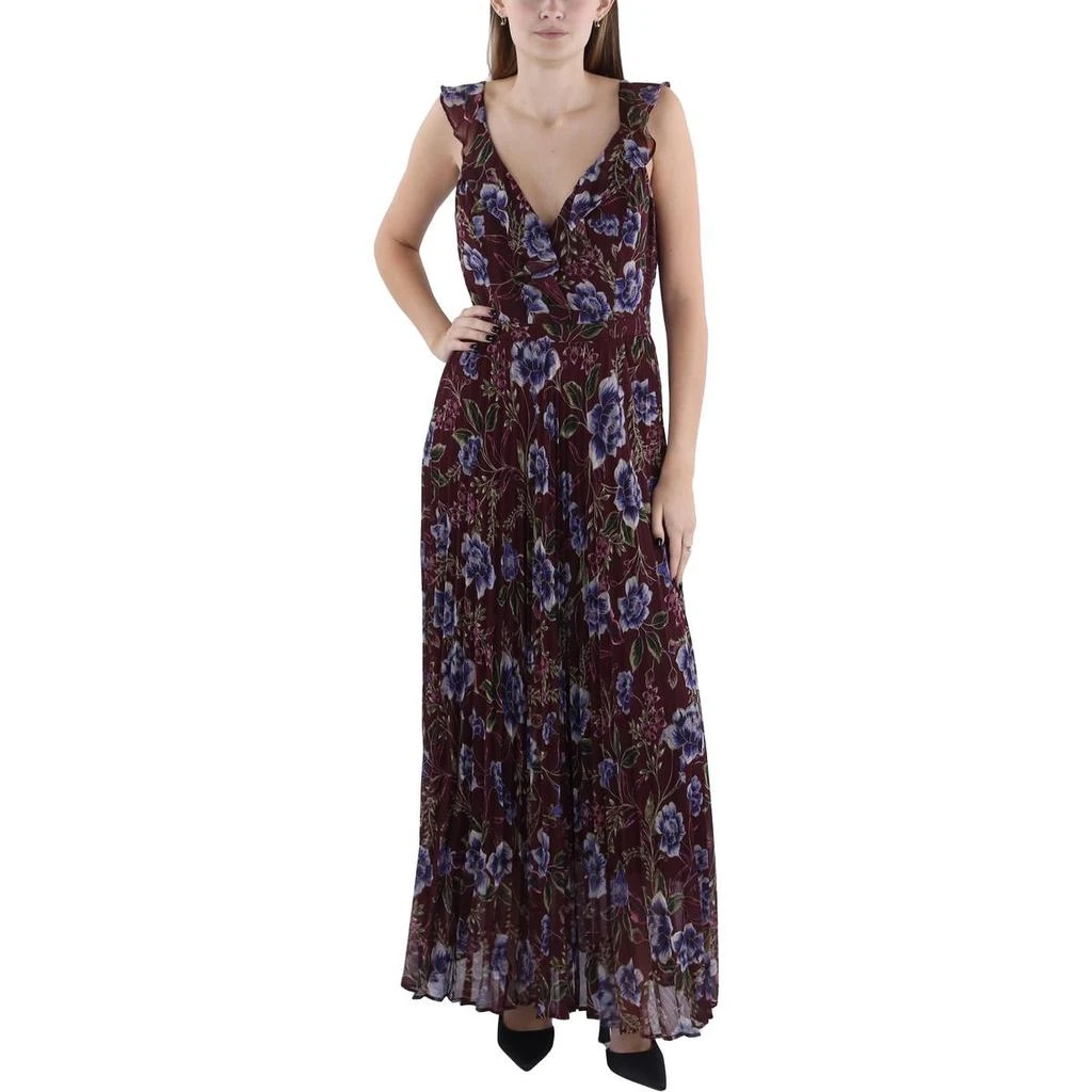 GUESS Womens Ruffled Maxi Dress 4