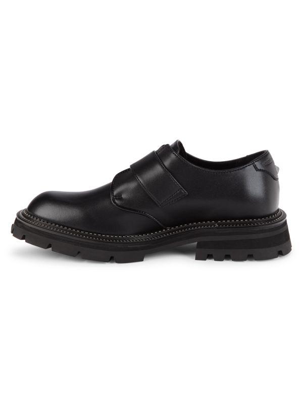 ローファー・オックスフォード KARL LAGERFELD Women Laced up Shoes 80825 FOX NERO BLACK Karl Lagerfeld Paris Leather Buckle Flap Derbys - Business