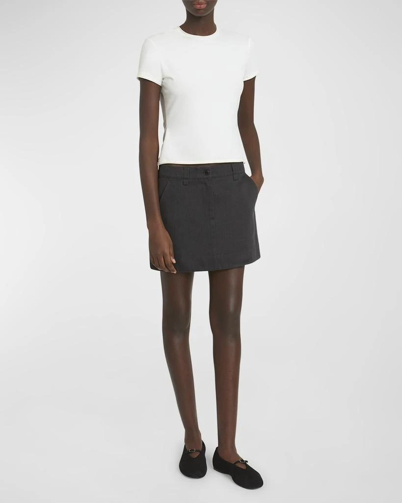 Proenza Schouler Silas Straight Mini Skirt 3