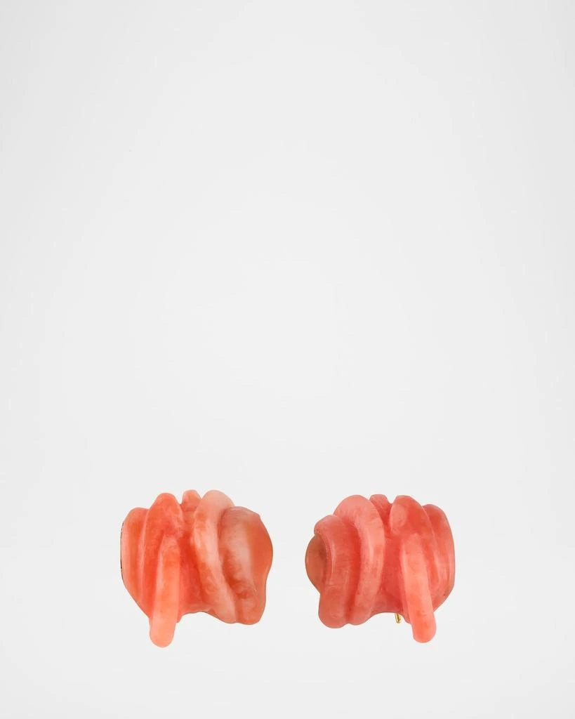 Completedworks Clash Sterling Silver Bio-Resin Post Earrings