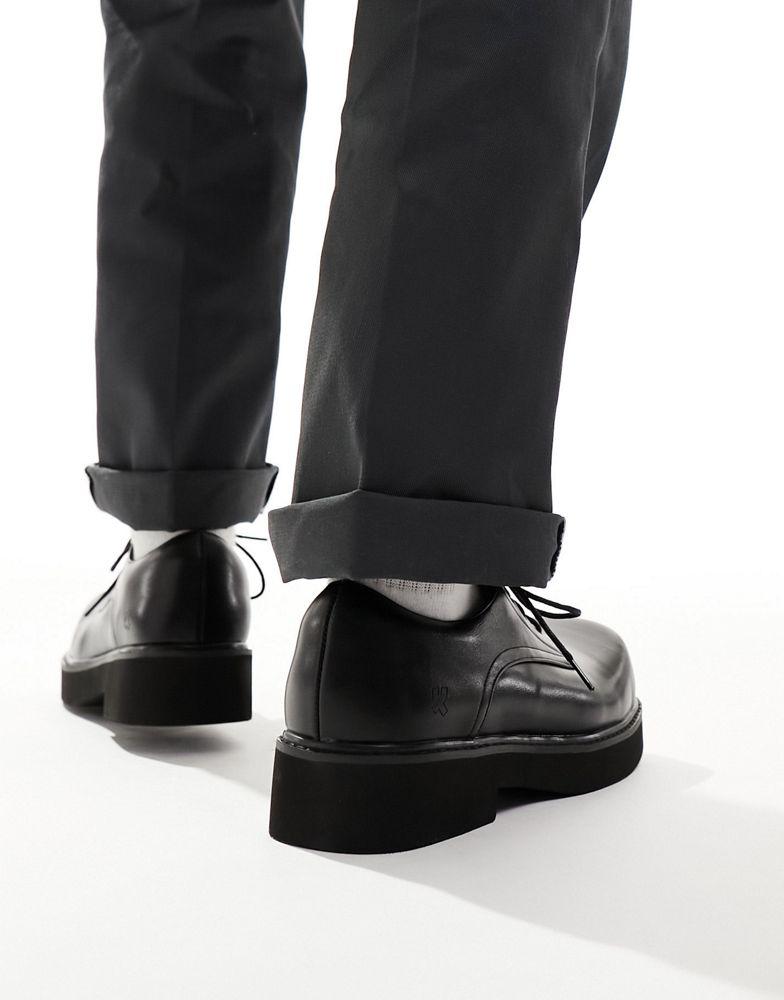 Koi Footwear KOI Oversized Derby Shoes In Black