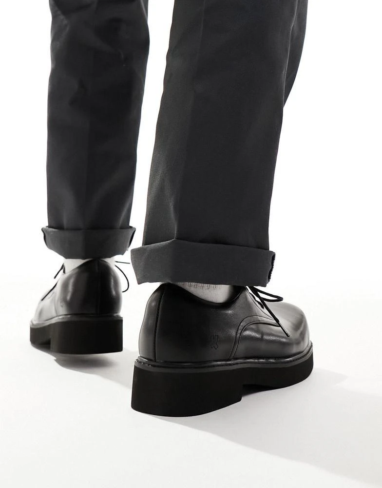 Koi Footwear KOI Oversized Derby Shoes In Black 2