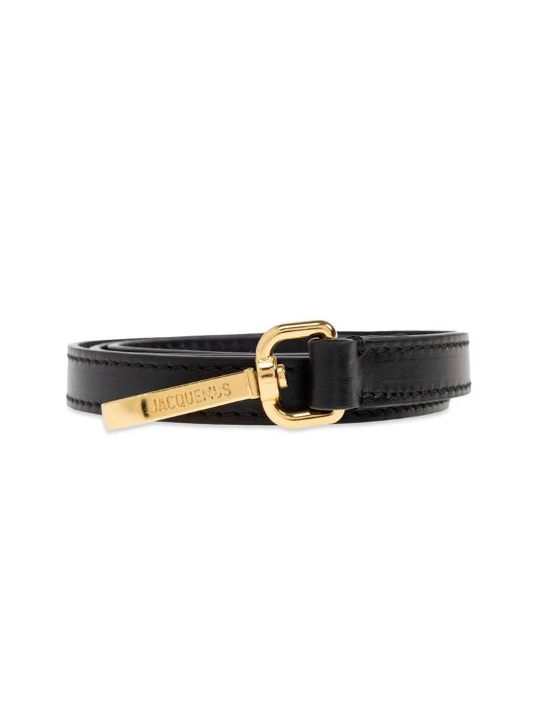 Jacquemus JACQUEMUS - Le Chiquito Noeud Leather Handbag 5