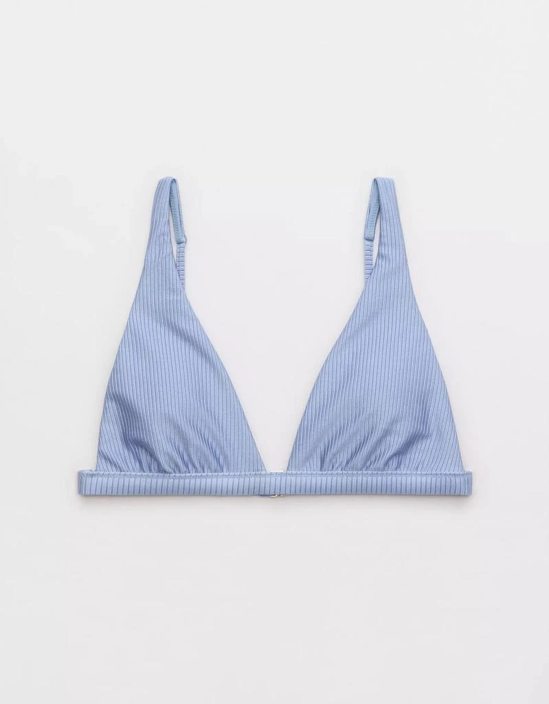 Aerie Aerie Shine Rib Plunge Bikini Top 3