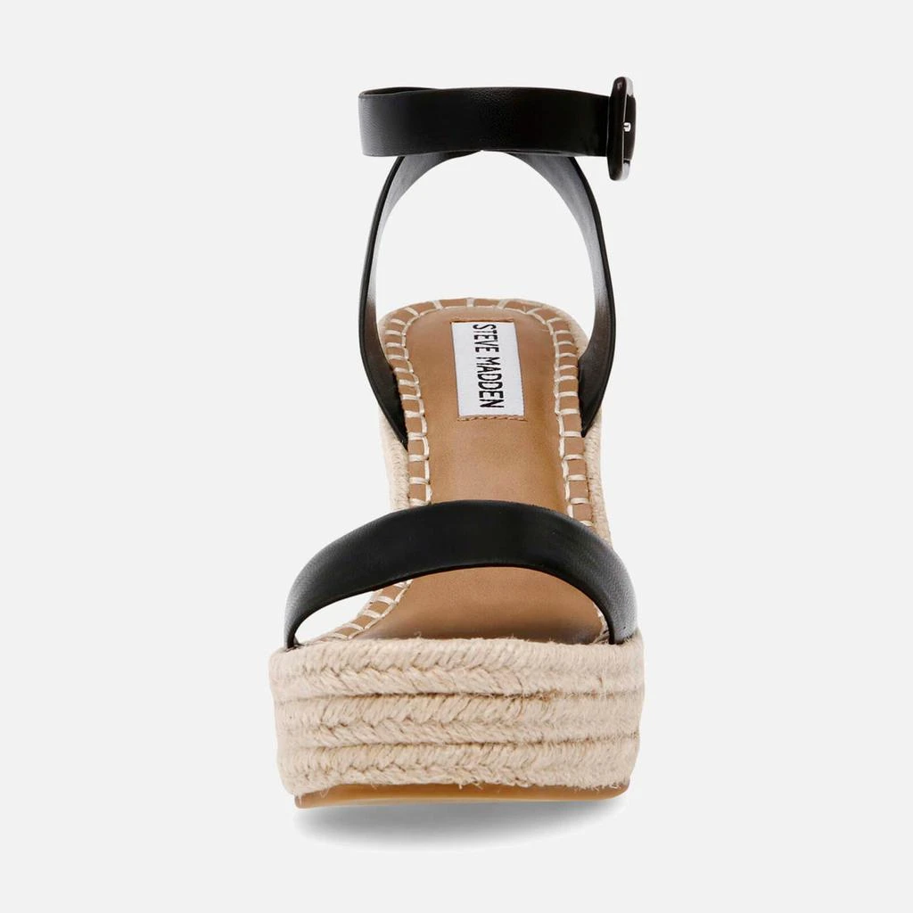 Steve Madden Steve Madden Women's Upstage Leather Wedge Sandals 4