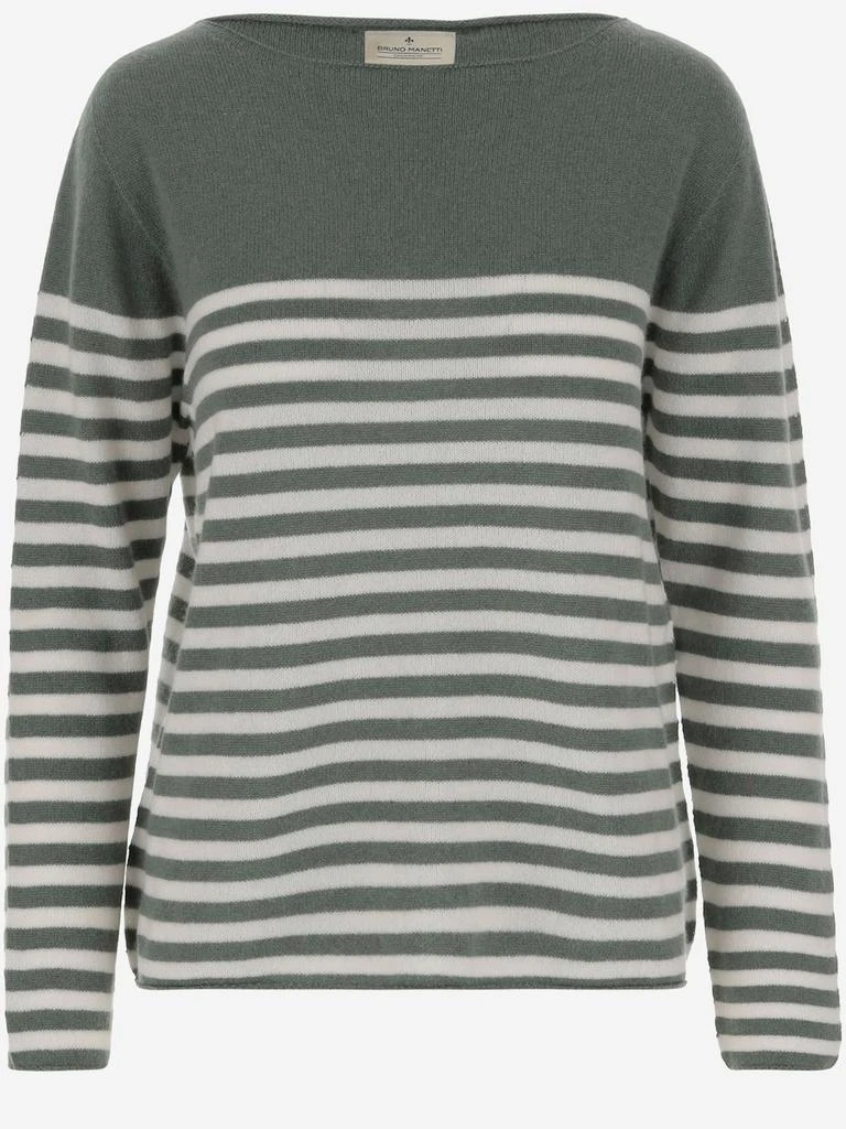 BRUNO MANETTI Bruno Manetti Striped Sweater 1