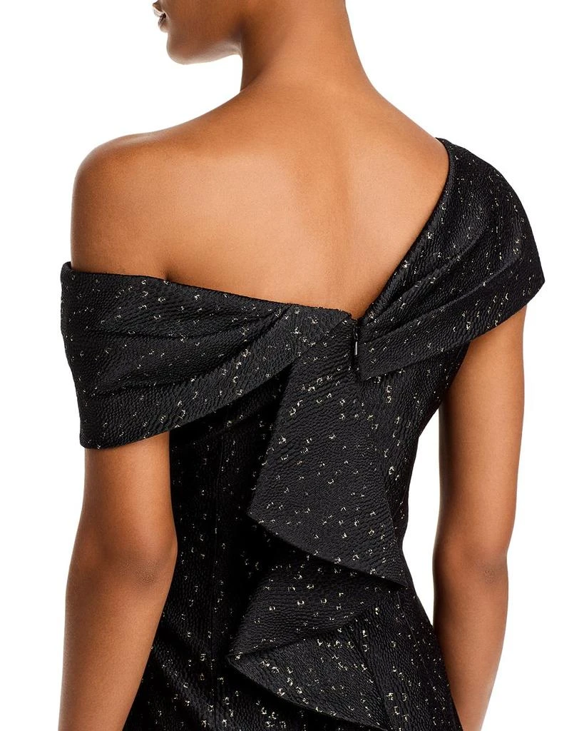 Teri Jon Speckle Jacquard Dress 2