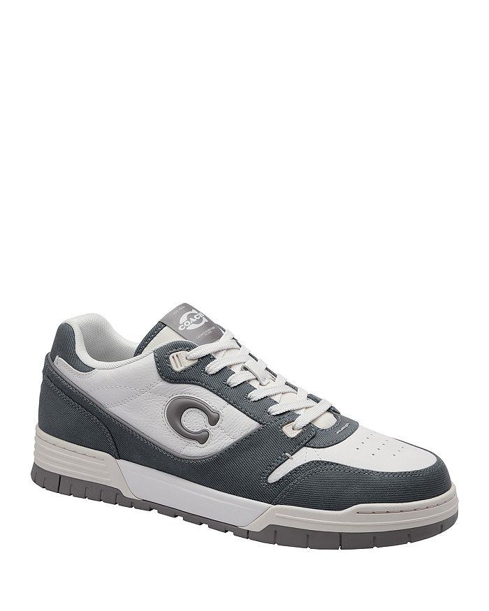 Coach Men's Denim Soho Lace Up Sneakers
