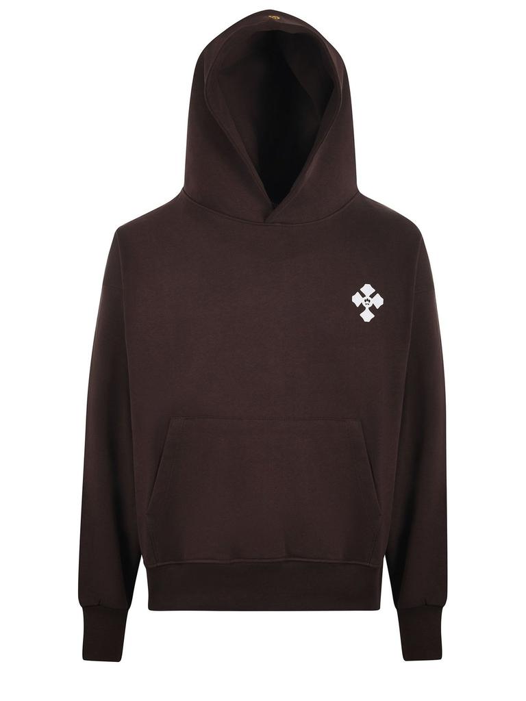 Barrow Logo Patch Long-Sleeved Hoodie – On Sale Now with Up Barrow Logo Patch Long-Sleeved Hoodie – On Sale Now with Up