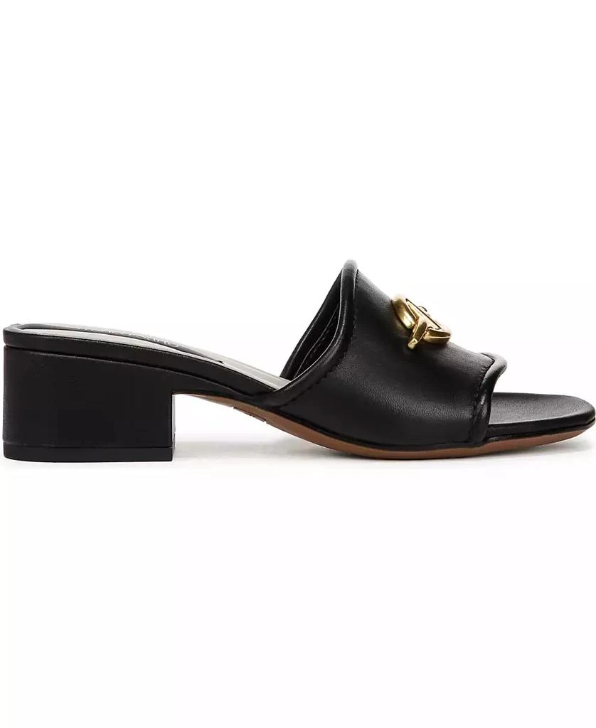 Franco Sarto Women's Noreen 2 Open Square Toe Block Heel Slide Sandals 2