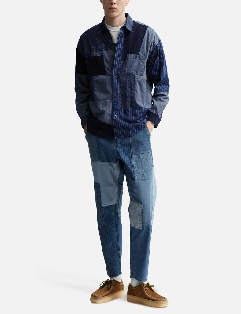 FDMTL PATHCWORK PANTS 3YR WASH 5
