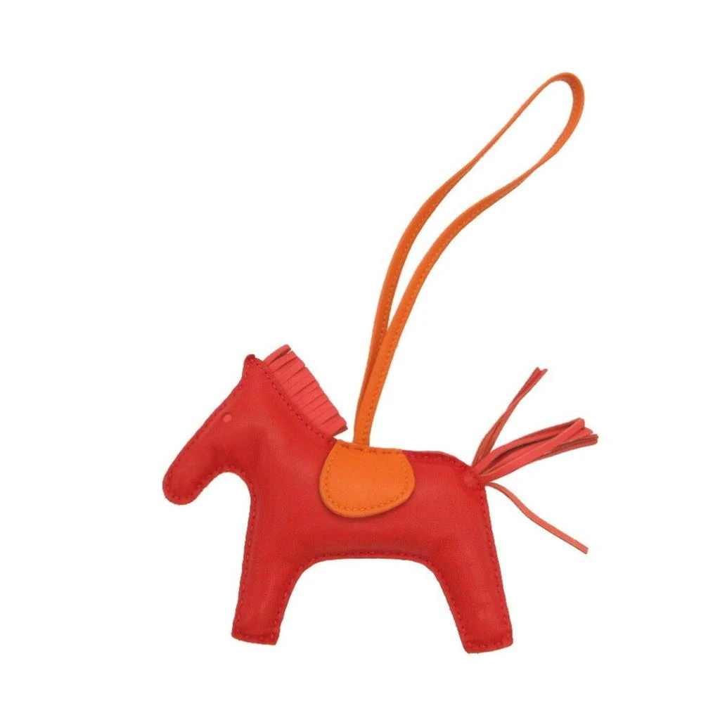 Hermes Feu Jaipur Agneau Milo Handbag Charm (Pre-Owned)