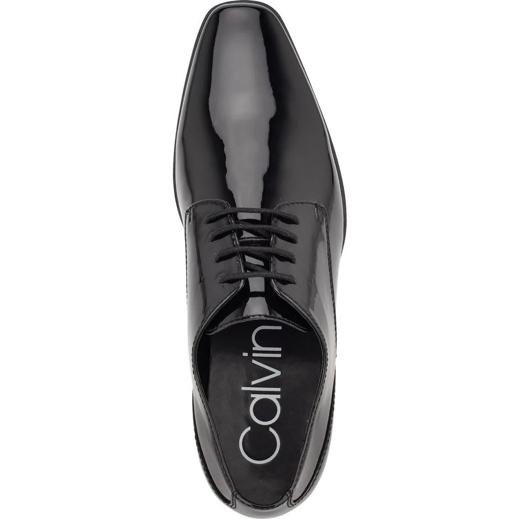Calvin Klein Brodie Mens Shimmer Square Toe Oxfords 5