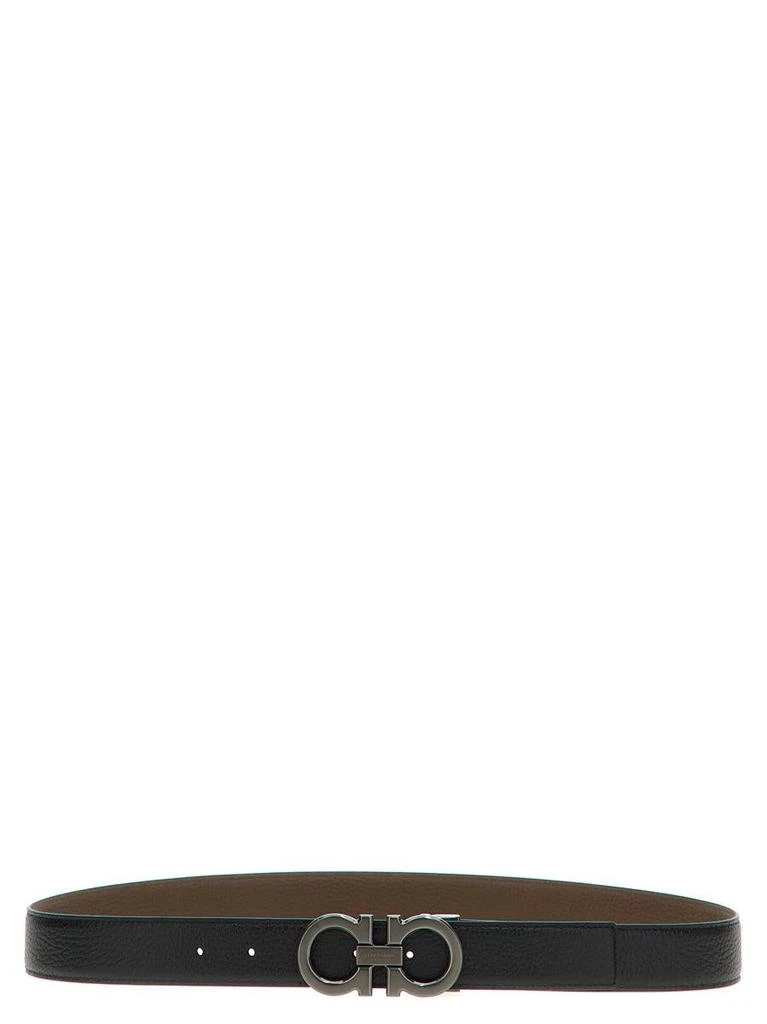 Salvatore Ferragamo Salvatore Ferragamo 'Gancini' Reversible Belt 1