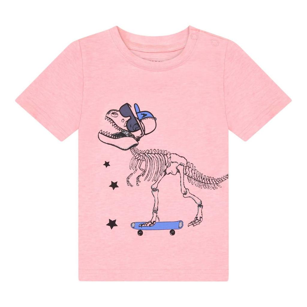 Andy & Evan Andy & Evan - Boy's T-Rex Shirt & Shorts Set
