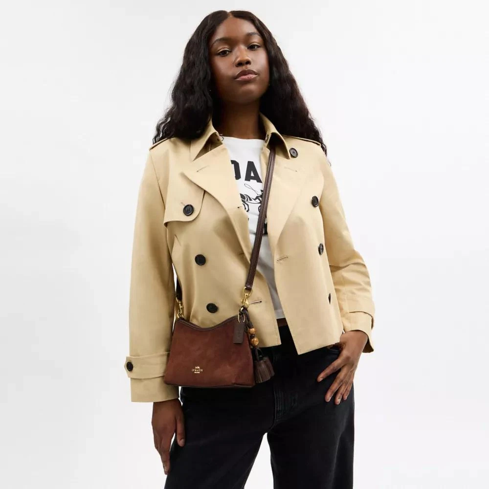 Coach Laurel Small Shoulder Bag With Tassels 4