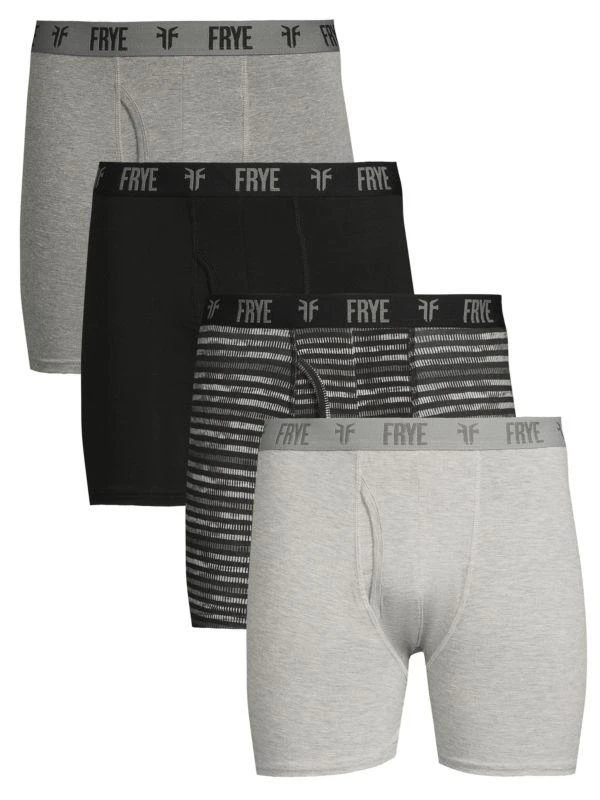 Frye 4-Pack Logo Boxer Briefs 1