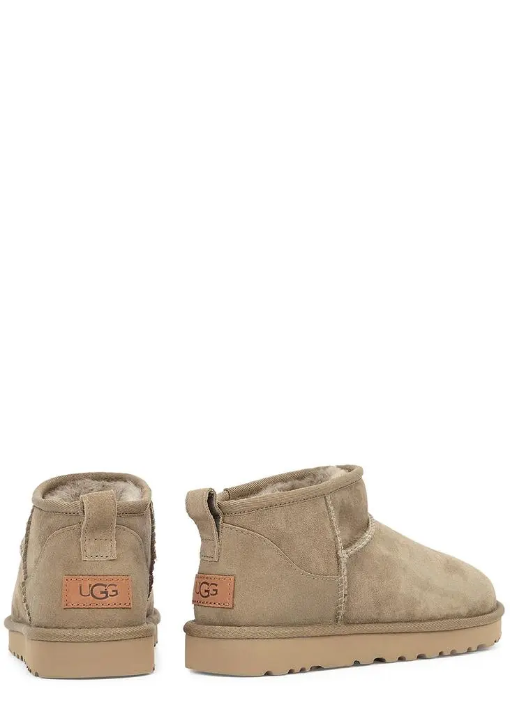 UGG Classic Ultra Mini suede boots 3