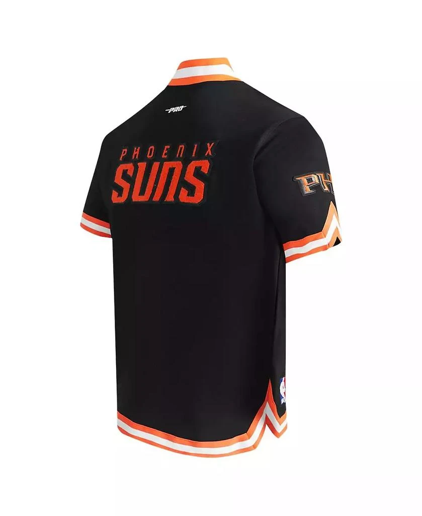 Pro Standard Men's Black Phoenix Suns Classic Warm-Up Full-Snap Jacket 3