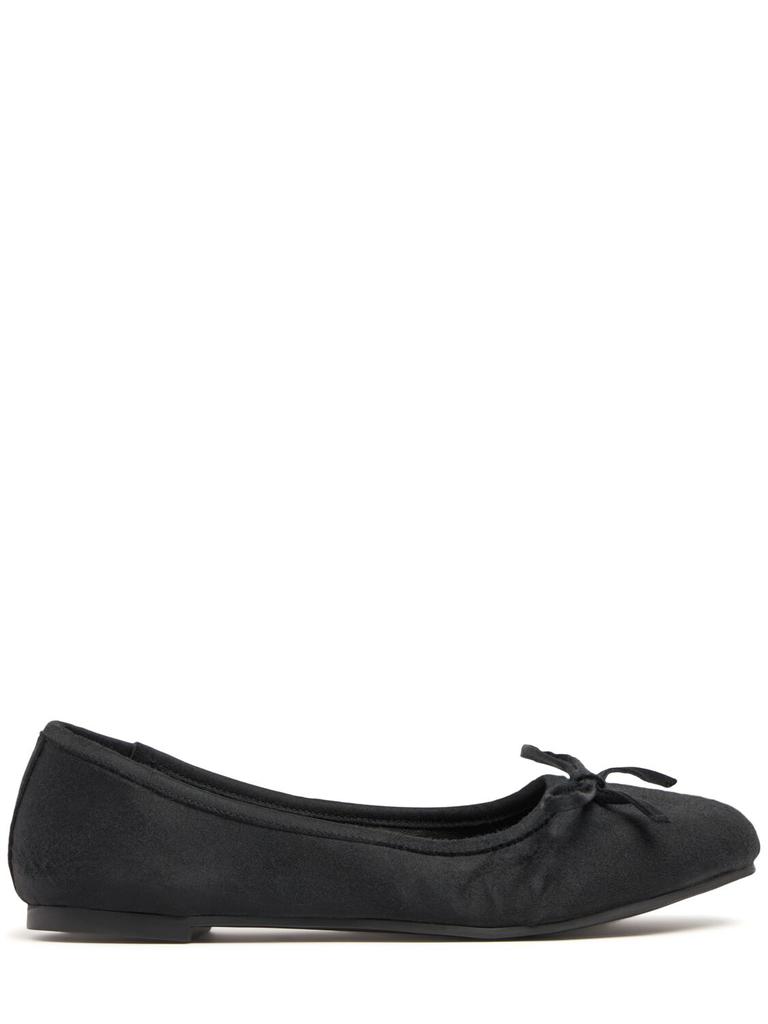 BALENCIAGA Leopold Satin Ballerina Flats