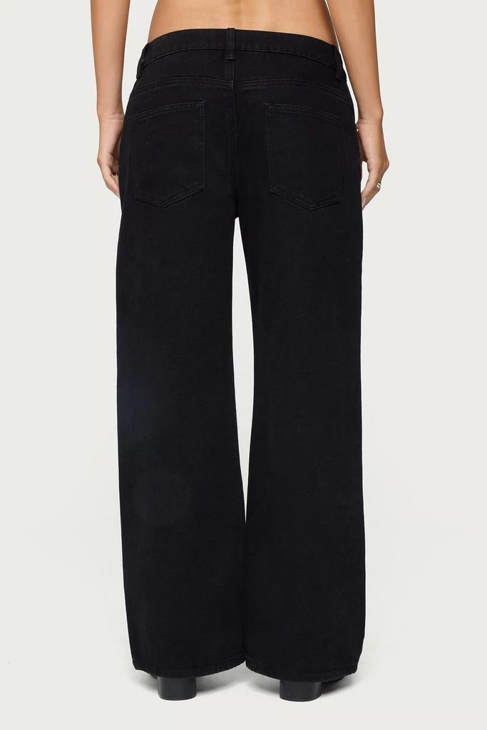 Edikted Edikted Petite Daytime Low Rise Jeans 4