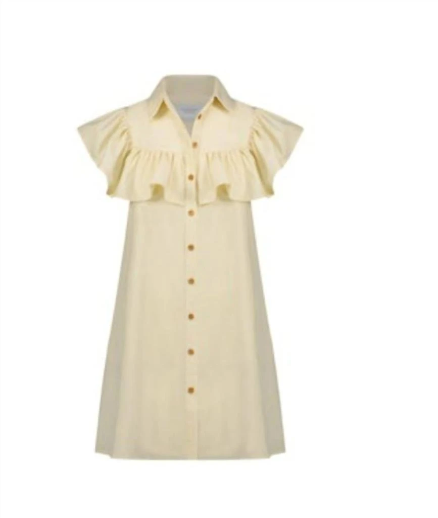 THE SHIRT Ayla Dress In Cream 1