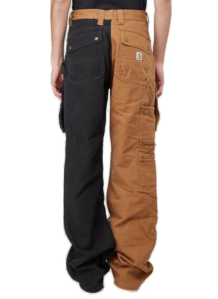 (DI)VISION (DI)VISION Two-Toned Straight-Leg Cargo Pants 2