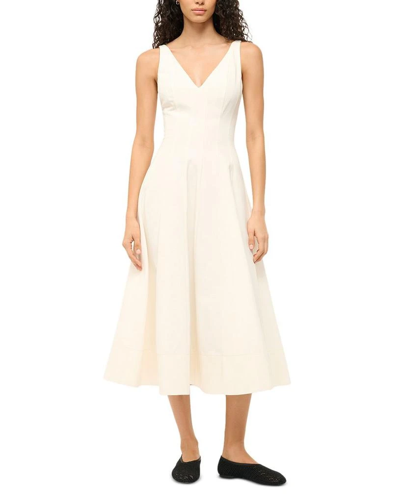 Staud Marieta Midi Dress 1