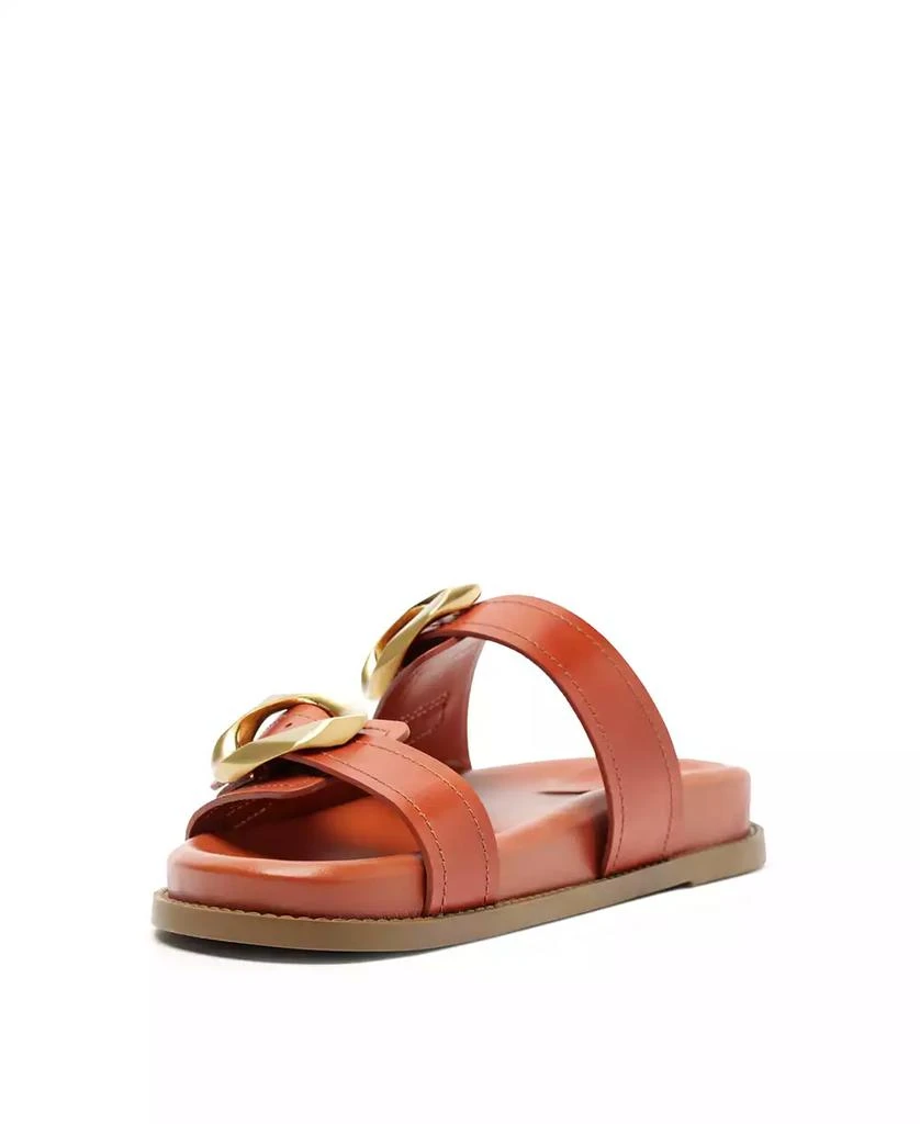 Schutz Women's Olga Sporty Round Toe Flat Sandals 9