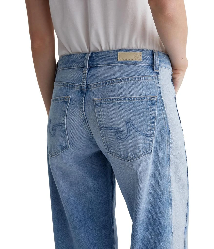 AG Jeans Adria Low Rise Baggy Wide Leg in Mondrian 4