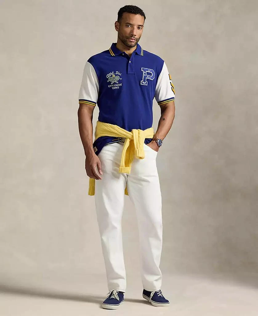 Ralph Lauren Men's Big & Tall Varsity-Inspired Mesh Polo Shirt 2