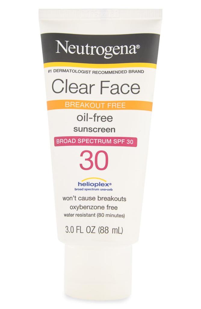 NEUTROGENA Clear Face Break-Out Free 30 SPF Liquid-Lotion Sunscreen