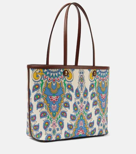 ETRO Essential Large canvas tote bag 4