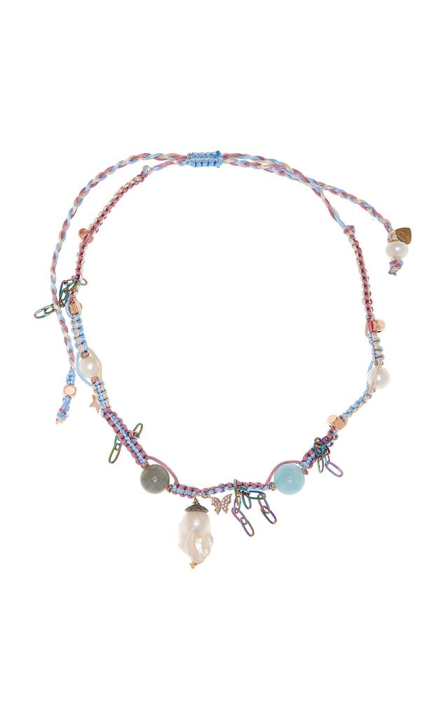 Joie DiGiovanni Joie DiGiovanni - Mermaid Barbie Rose-Gold Multi-Stone Necklace - Multi - OS - Moda Operandi - Gifts For Her