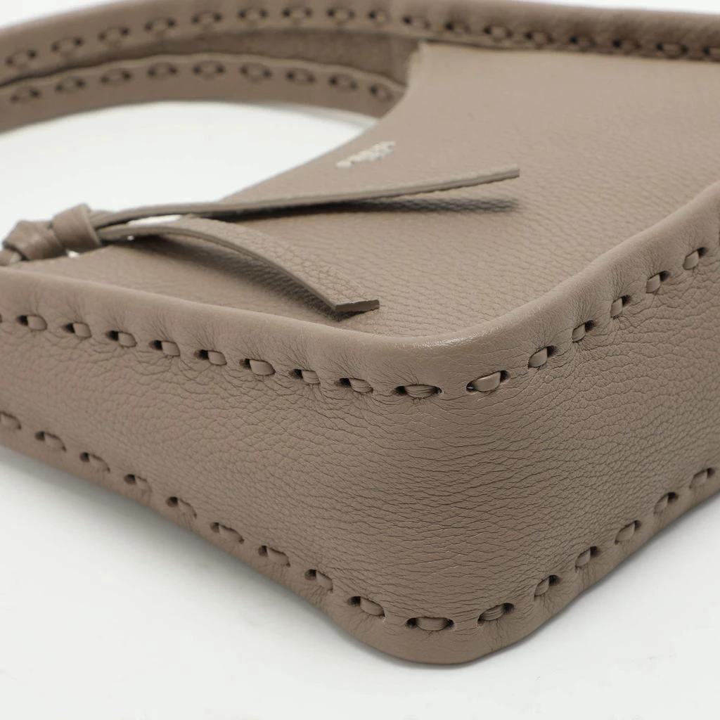 Fendi Fendi Grey Selleria Leather Mini Fendessence Hobo 13