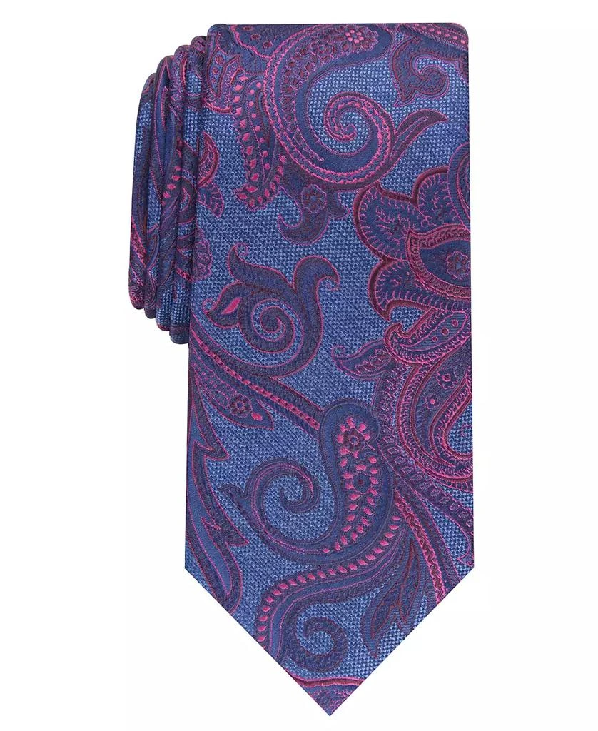 Perry Ellis Men's Carver Paisley Tie 1